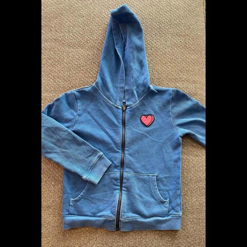 Girls 5t Hoodie Zip Sweatshirt